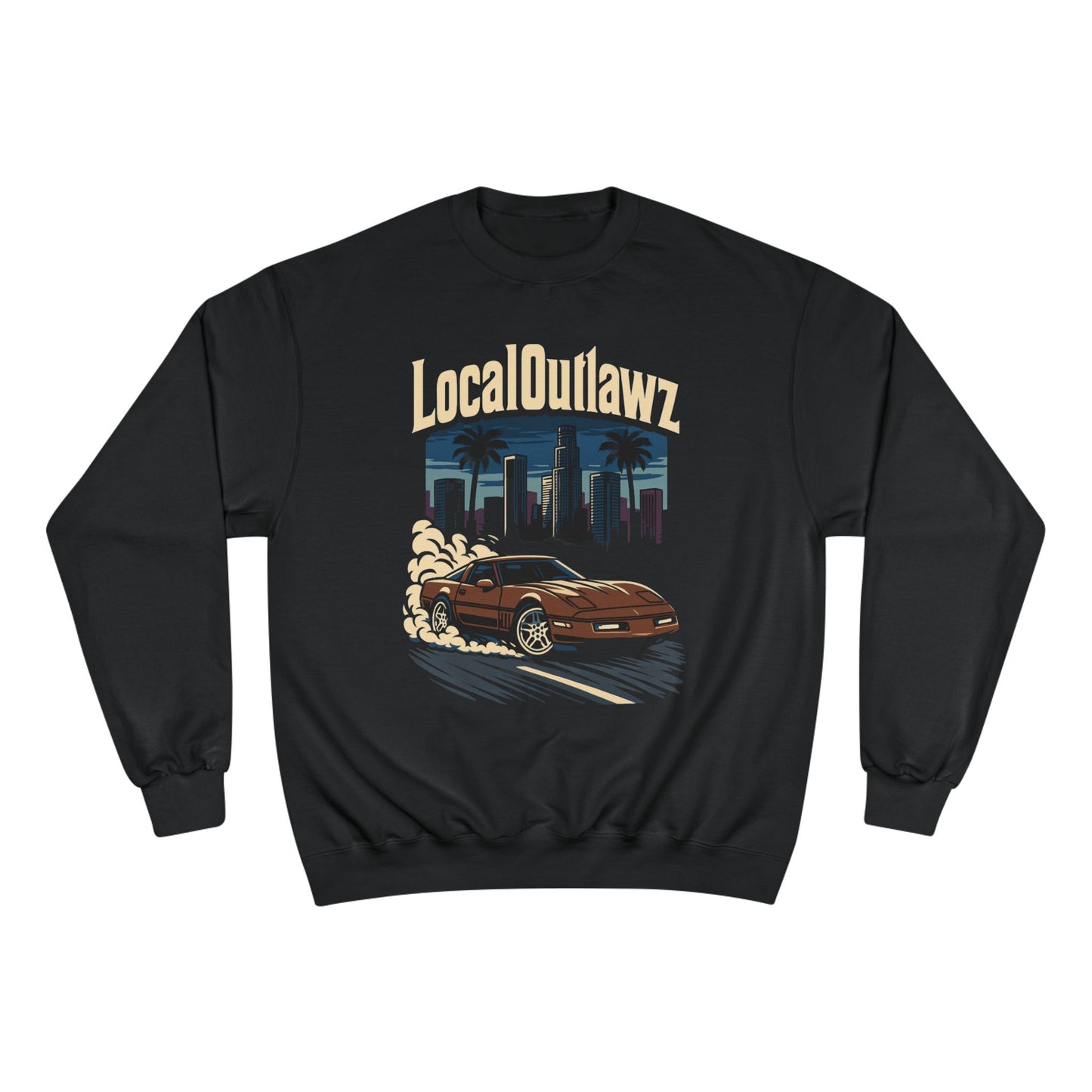Local Outlawz Corvette Champion Sweatshirt