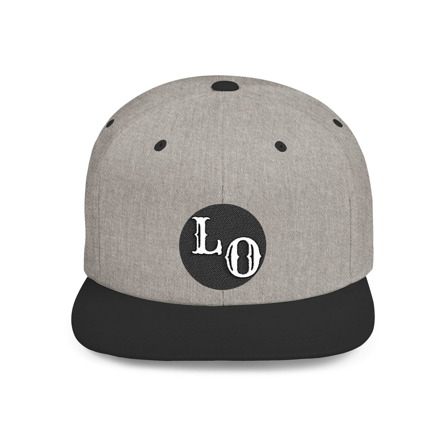 Camo Flat Bill Snapback Cap with Stylish Logo | Perfect for Outdoors & Casual Wear