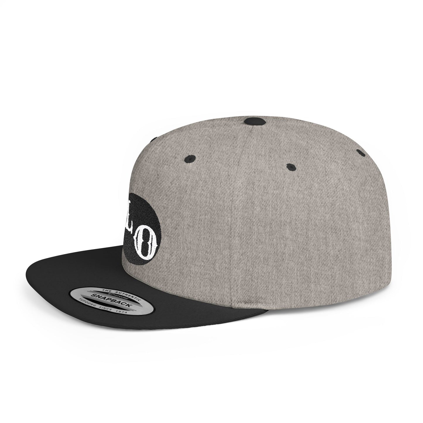 Camo Flat Bill Snapback Cap with Stylish Logo | Perfect for Outdoors & Casual Wear