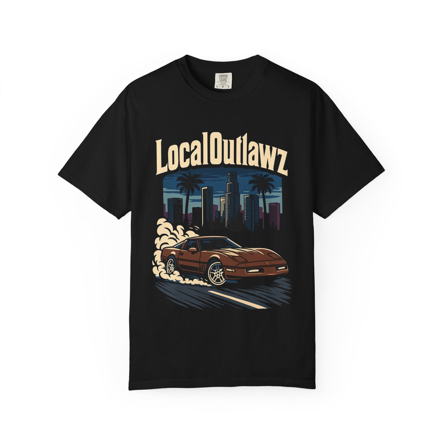 Local Outlawz Corvette Graphic Tee