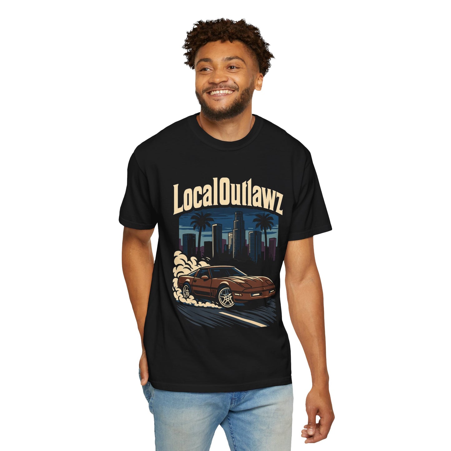 Local Outlawz Corvette Graphic Tee